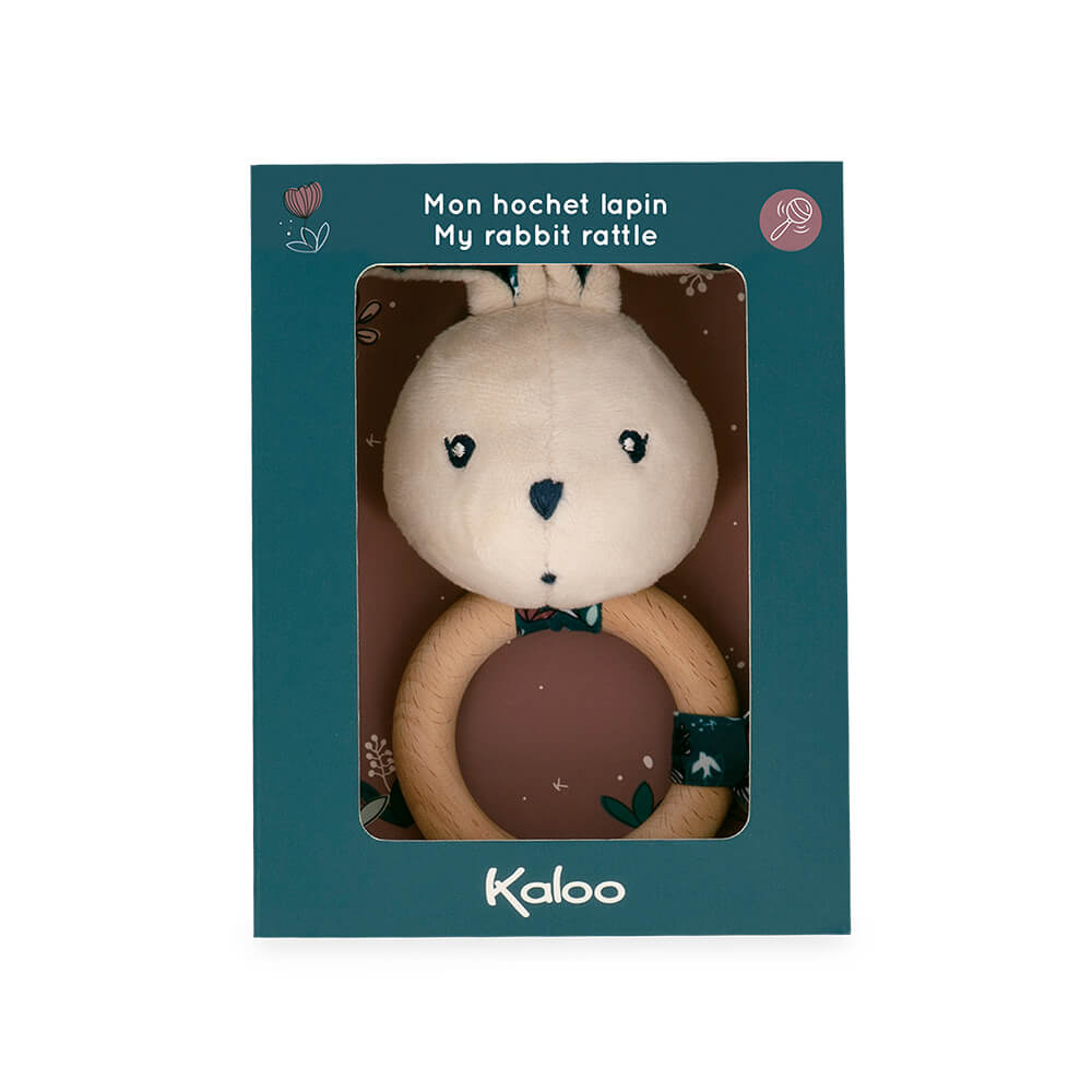 Kaloo Rabbit Rattle Nature – Child's Play Limited